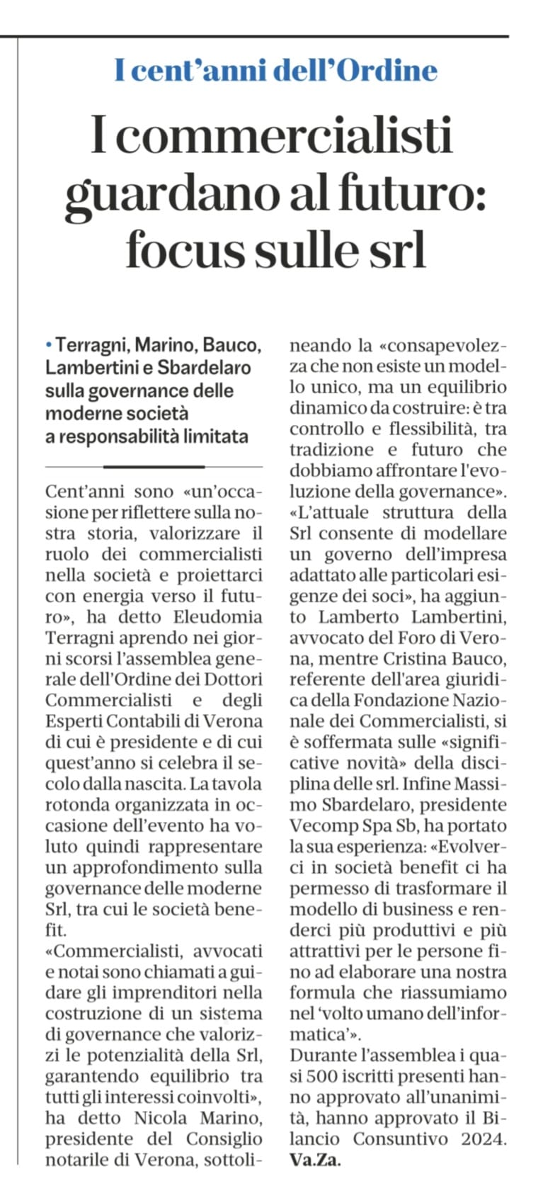 articolo_LArena_11.05.2025